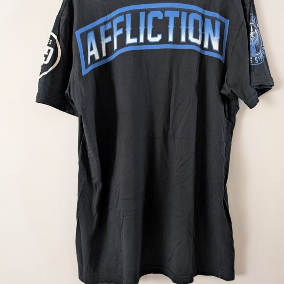 AFFLICTION GSP GEORGE ST PIERRE WALK OUT SHIRT - Picture 2 of 4